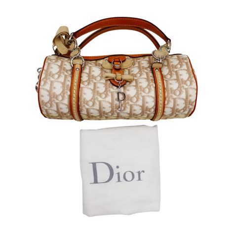 Dior Trotter Canvas Romantique Boston Bag – Foreign Objects